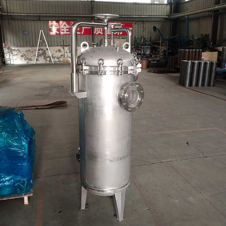 華豫供應三袋Φ450袋式過濾器 殼體材質304